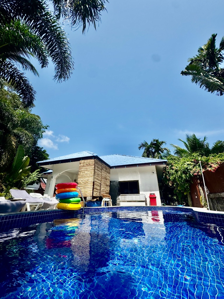 The Villa — our largest house, directly at the pool
